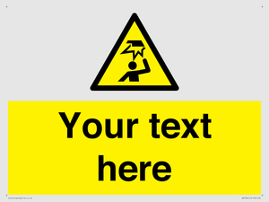 WV7785: Custom warning overhead obstacle