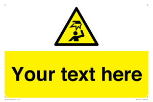 WV7785: Custom warning overhead obstacle