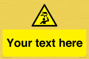 WV7785: Custom warning overhead obstacle