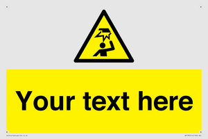 WV7785: Custom warning overhead obstacle