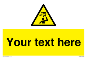 WV7785: Custom warning overhead obstacle