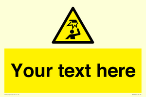 WV7785: Custom warning overhead obstacle