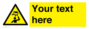 WV7785: Custom warning overhead obstacle