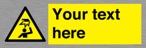 WV7785: Custom warning overhead obstacle