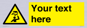WV7785: Custom warning overhead obstacle
