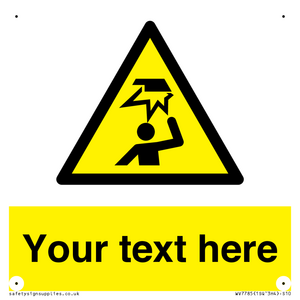 WV7785: Custom warning overhead obstacle
