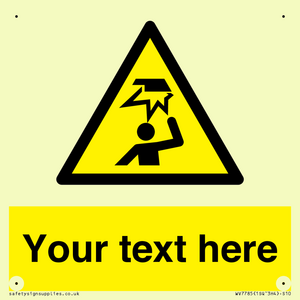 WV7785: Custom warning overhead obstacle