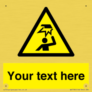 WV7785: Custom warning overhead obstacle