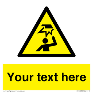 WV7785: Custom warning overhead obstacle