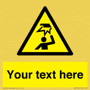 WV7785: Custom warning overhead obstacle