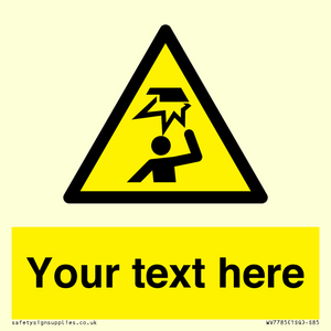 WV7785: Custom warning overhead obstacle