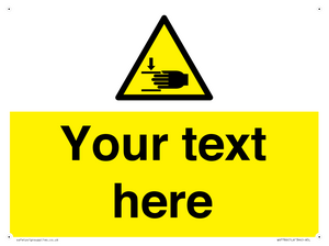 WV7786: Custom warning crushing of hands