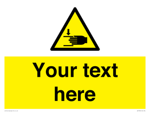 WV7786: Custom warning crushing of hands