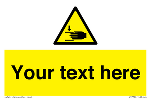 WV7786: Custom warning crushing of hands