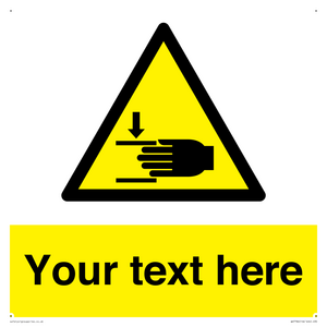 WV7786: Custom warning crushing of hands