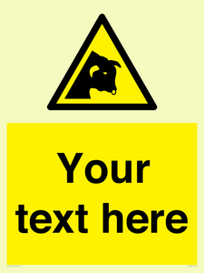 WV7791: Custom warning bull
