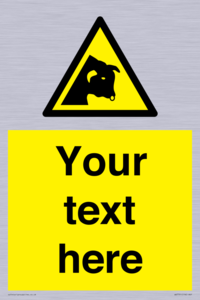 WV7791: Custom warning bull