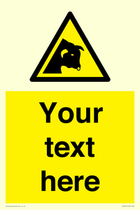 WV7791: Custom warning bull