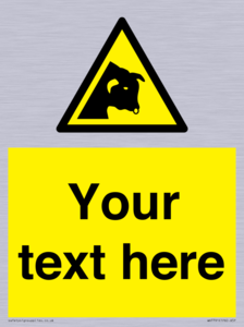 WV7791: Custom warning bull