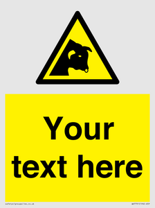 WV7791: Custom warning bull