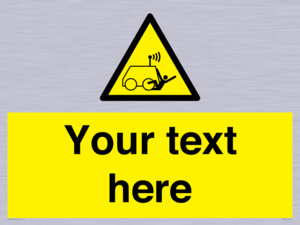 WV7792: Custom warning run over by operator controlled machine