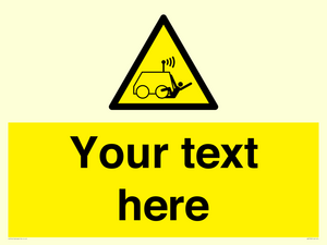 WV7792: Custom warning run over by operator controlled machine
