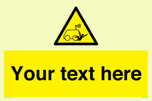 WV7792: Custom warning run over by operator controlled machine