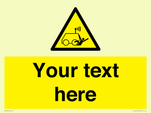 WV7792: Custom warning run over by operator controlled machine