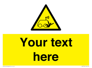 WV7792: Custom warning run over by operator controlled machine