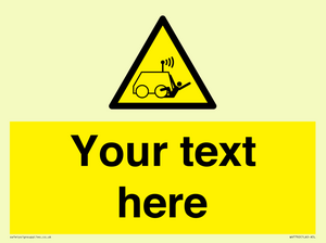 WV7792: Custom warning run over by operator controlled machine