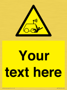 WV7792: Custom warning run over by operator controlled machine