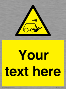 WV7792: Custom warning run over by operator controlled machine