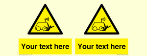 WV7792: Custom warning run over by operator controlled machine