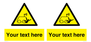 WV7792: Custom warning run over by operator controlled machine