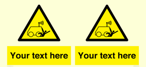 WV7792: Custom warning run over by operator controlled machine