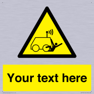 WV7792: Custom warning run over by operator controlled machine