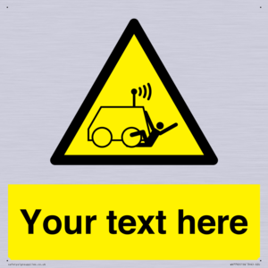 WV7792: Custom warning run over by operator controlled machine