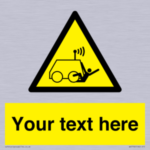 WV7792: Custom warning run over by operator controlled machine