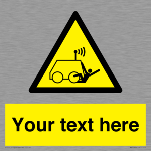 WV7792: Custom warning run over by operator controlled machine
