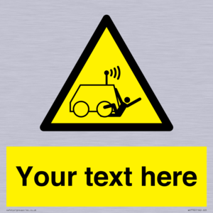 WV7792: Custom warning run over by operator controlled machine