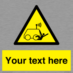 WV7792: Custom warning run over by operator controlled machine