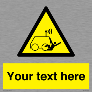WV7792: Custom warning run over by operator controlled machine