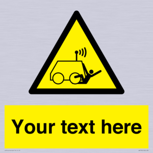 WV7792: Custom warning run over by operator controlled machine