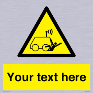 WV7792: Custom warning run over by operator controlled machine