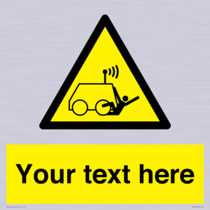WV7792: Custom warning run over by operator controlled machine