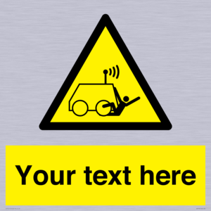 WV7792: Custom warning run over by operator controlled machine