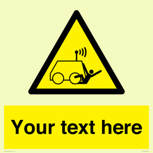 WV7792: Custom warning run over by operator controlled machine