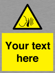 WV7793: Custom warning sudden loud noise