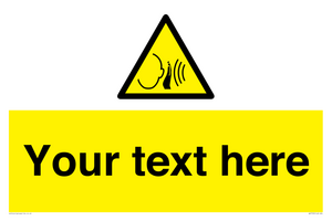 WV7793: Custom warning sudden loud noise