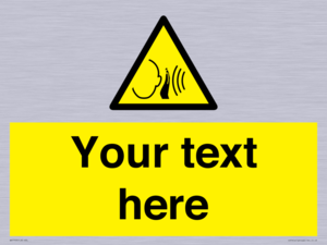 WV7793: Custom warning sudden loud noise